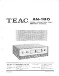 Teac AN-180 Dolby Noise Reduction Unit • Manuel de service