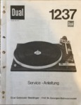Dual  1237  Manuel de service