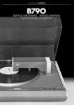 Revox B 790 • Manuel de service