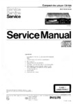 Philips CD104 Manuel de service