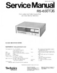 Technics RS-630 T US • Manuel de service