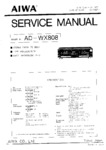 Aiwa AD-WX808 • Manuel de service