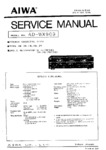 Aiwa AD-WX909 • Manuel de service
