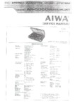 Aiwa AF-5050 • Manuel de service