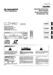 Pioneer  CLD-950 Mode d'emploi