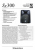 Electro-Voice  SX 300  Fiche technique