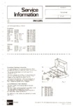 Philips 22 RH 851 • Notes de service, évolutions modifications (1975-77)