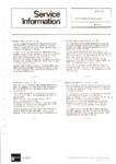 Philips 22 RH 852 • Notes de service, évolutions modifications (1975-77)