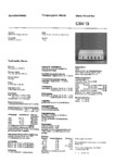 Braun CSV 13 • Manuel de service