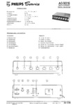 Philips  AG 9016  Manuel de service
