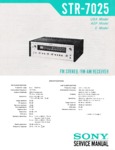 Sony  STR-7025 Manuel de service