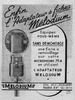 Mélodium 75 A  Adaptateur à fiche Publicité