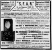 S.F.A.R. Publicité - L'Ami du Peuple 5 juin 1934