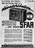 S.F.A.R. Orchestral 635 Publicité - Le Populaire 9 avril 1935