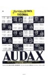 Audax Haut-parleurs aimant Ticonal Publicité