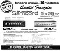 B.Corde Samcord II Publicité