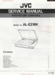 JVC AL-E21 BK  Manuel de service