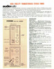 Goodmans Stereomax Tuner • Extrait de catalogue 1967