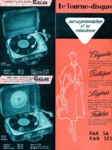 Teppaz Eco et Eco Présence Publicité Toute la Radio n°194 mars 1955