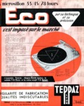 Teppaz Eco Publicité Toute la Radio n°194 mars-avril 1955