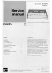 Philips N 2509 • Manuel de service (en néerlandais, 17 pages)