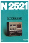 Philips N 2521 • Brochure néerlandaise
