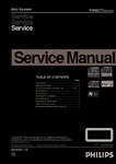 Philips  FWM377 /05  /12  /55  Manuel de service