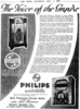 Philips 666 A et 638 A Publicité