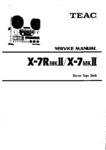 Teac X-7 R MK II et X-7 MK II • Manuel de service