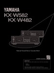 Yamaha KX-W482 et KX-W582 Manuel de service