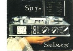 Stellavox SP7 Plaquette publicitaire