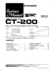 Pioneer CT-200 Manuel de service