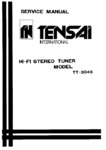Tensai TT-3045 • Manuel de service