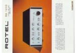 Rotel RA-1210 • Fiche technique