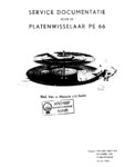 Perpetuum-Ebner PE 66 Manuel de service