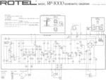Rotel RP-3000 • Schéma