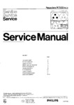 Philips N 7150 • Manuel de service (en allemand)