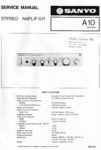 Sanyo A10 Manuel de service