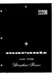 Marantz 2220-B • Manuel de service