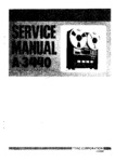 Teac A-3440 • Manuel de service