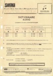 Dictionnaire audio SAVEMA 85