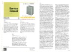 Philips 22 RH 532 • Manuel de service (parties 1 et 2)