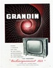 Grandin Télévision Publicité 1963