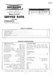 Superscope A-245 • Manuel de service