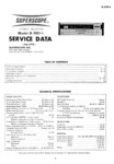 Superscope R-350 • Manuel de service