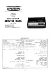 Superscope CD-301A • Manuel de service
