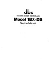 DBX 1BX-DS Manuel de service