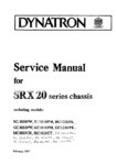 Dynatron MC 1710 CT - Châssis série SRX 20 • Manuel de service