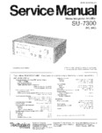 Technics SU-7300 • Manuel de service