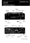 Kenwood A-51 Manuel de service
